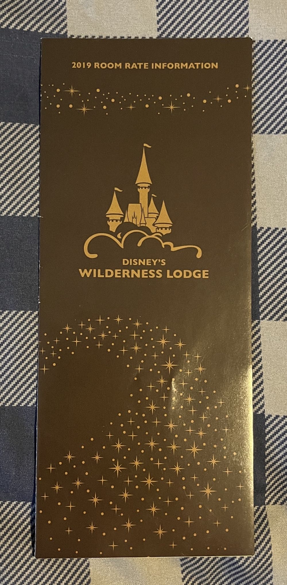 Wilderness Lodge Resort Room Rate Information Brochure, 2019