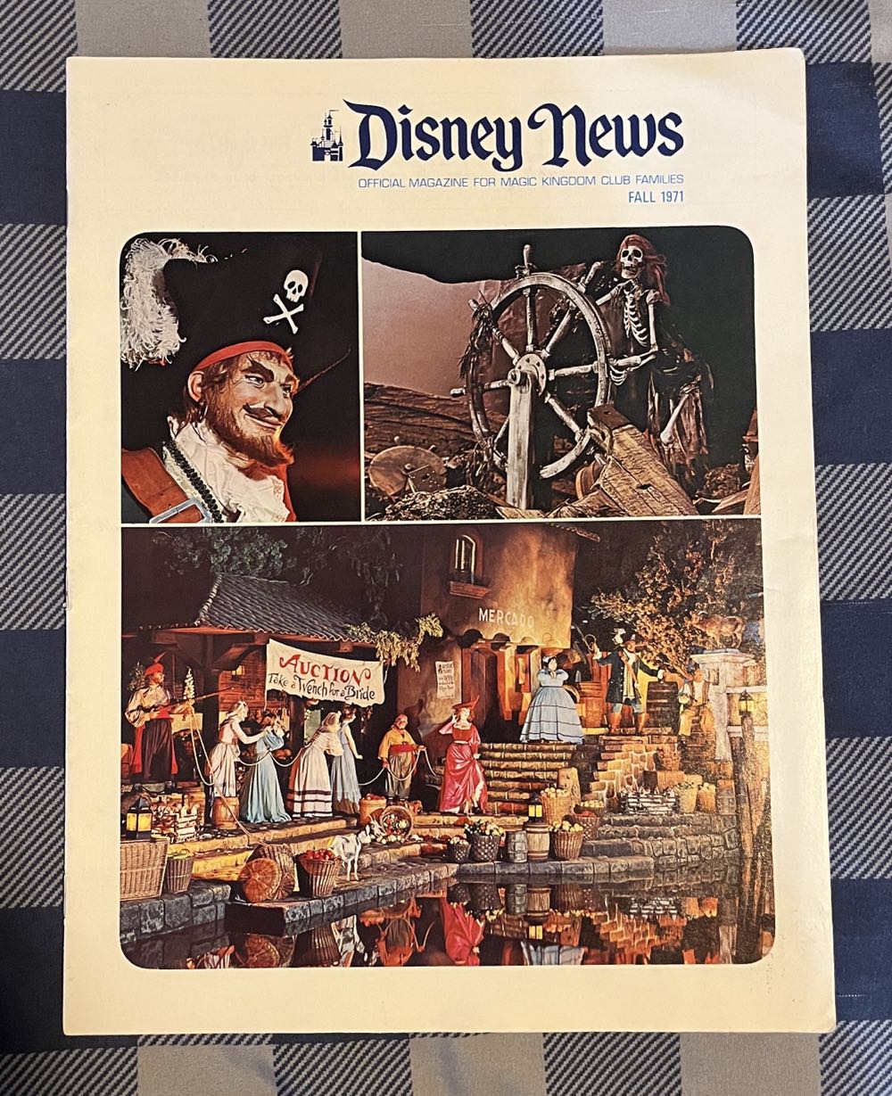 Magic Kingdom Club Disney News Magazine, 1971