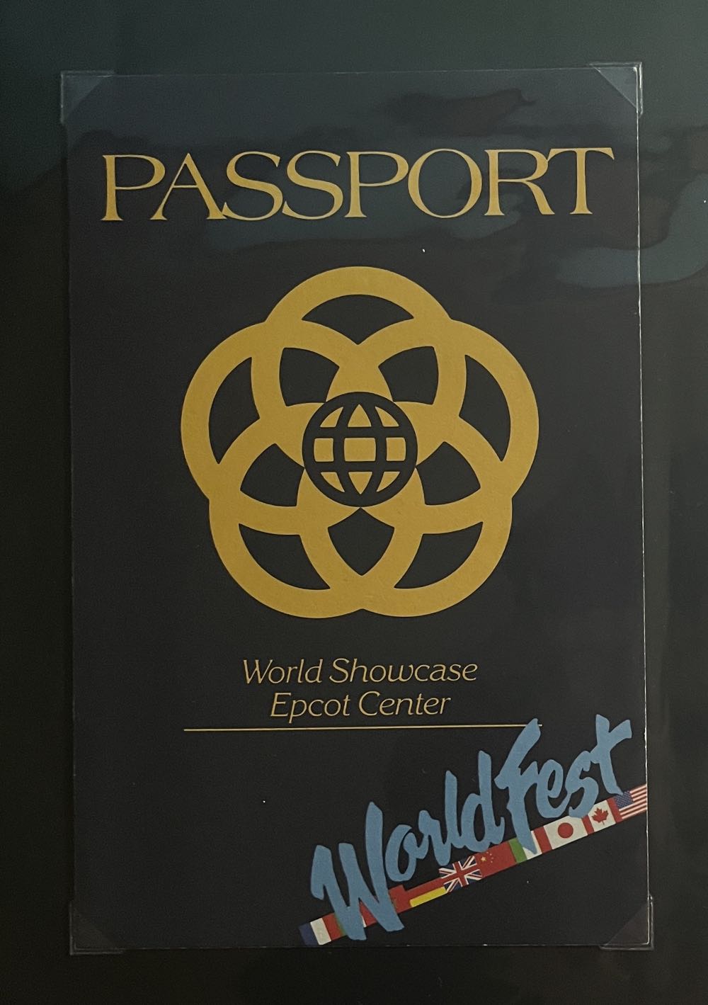 EPCOT Center World Showcase WorldFest Passport, 1984