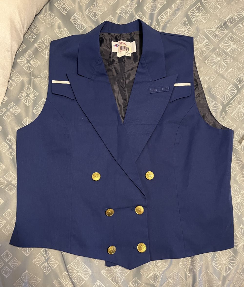 Disney Cruise Line Generic Cast Costume Vest (L)