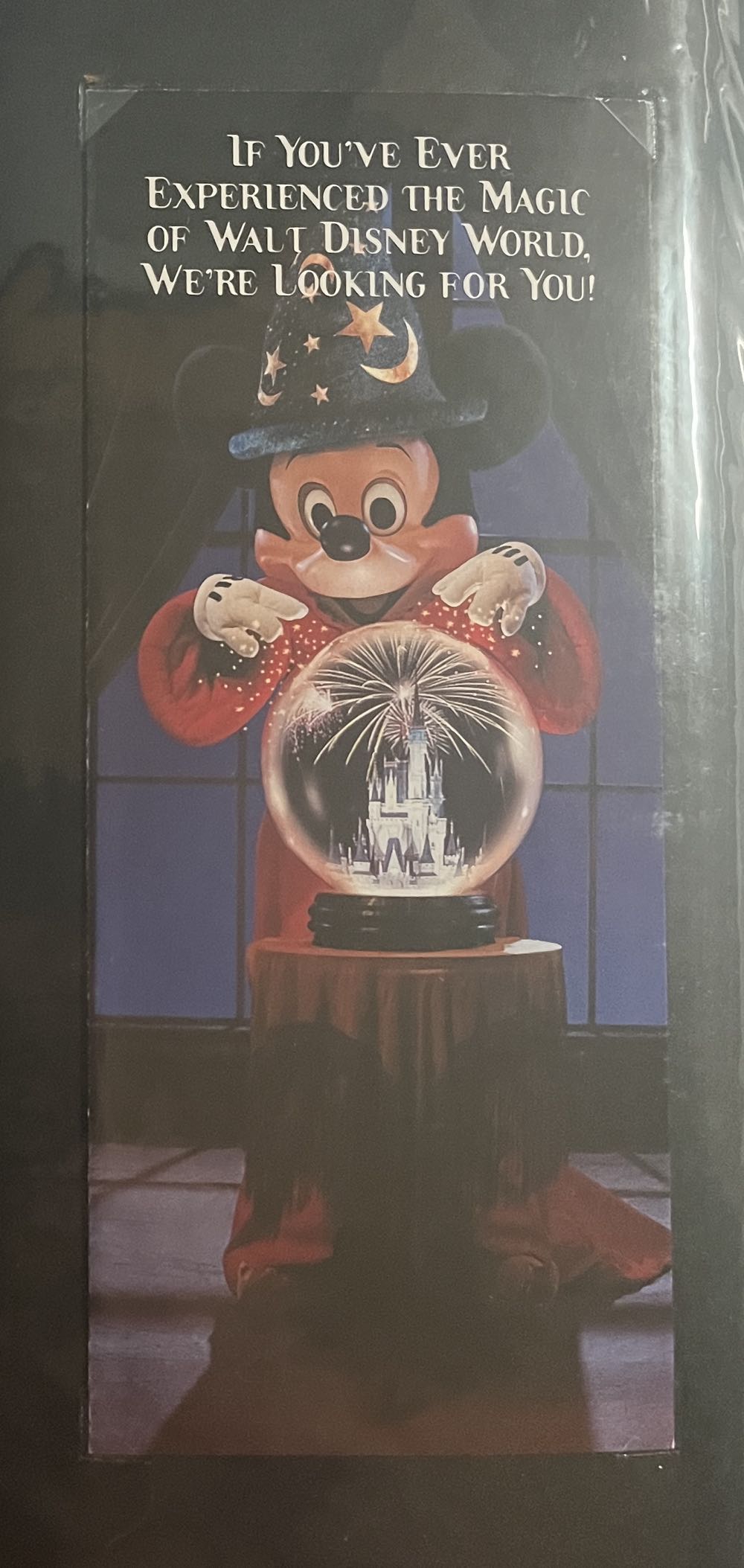 Walt Disney World 25th Anniversary Guest Of Honor Brochure, 1996