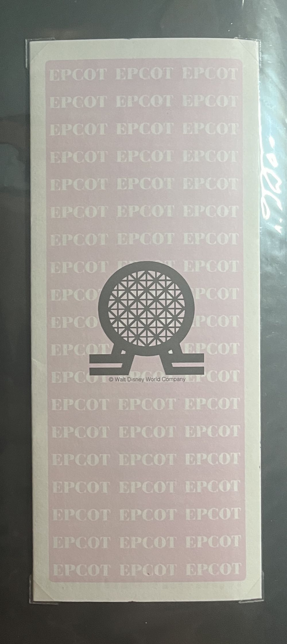 EPCOT Center Entertainment Guide Brochure, 1980s-1990s