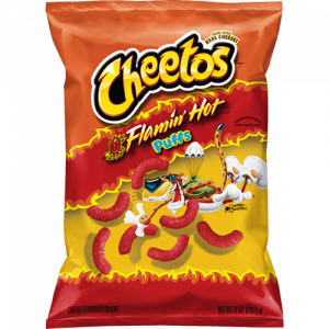 Cheetos Puffs Flaming Hot