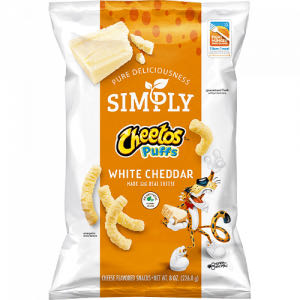 Cheetos Simply Puffs White Cheddar