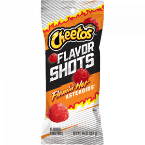 Cheetos Flaming Hot Asteroids (Flavor Shots)