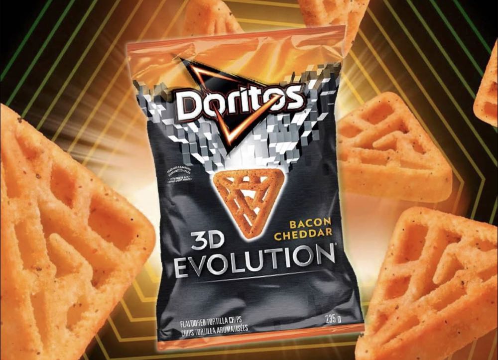 Doritos 3D Evolution Bacon Cheddar