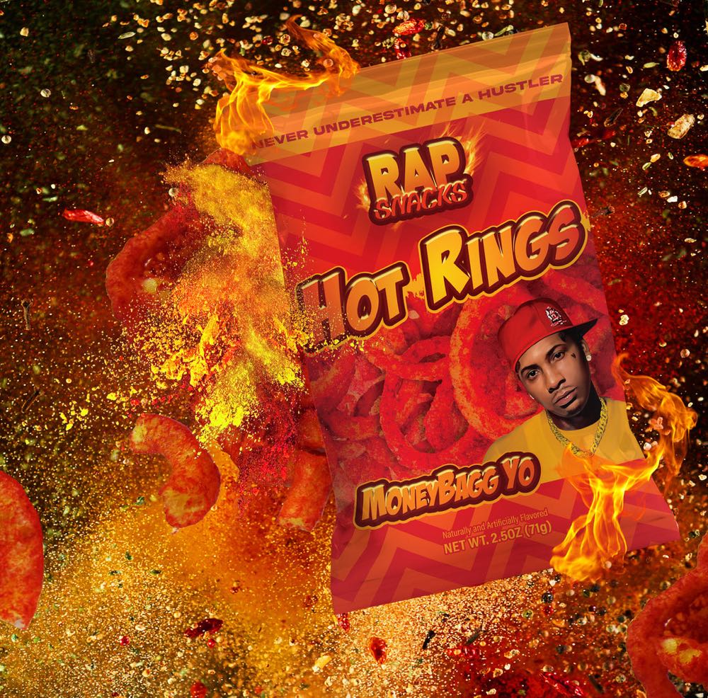 Rap Snacks MoneyBaggYo Hot Rings