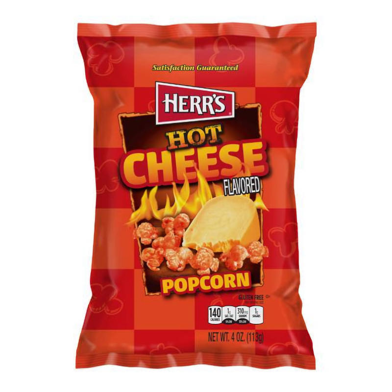 Herr’s Hot Cheese Popcorn