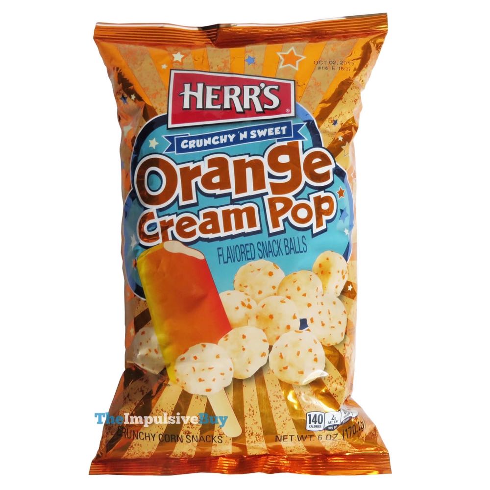 Herr’s Crunchy & Sweet Orange Cream Pop