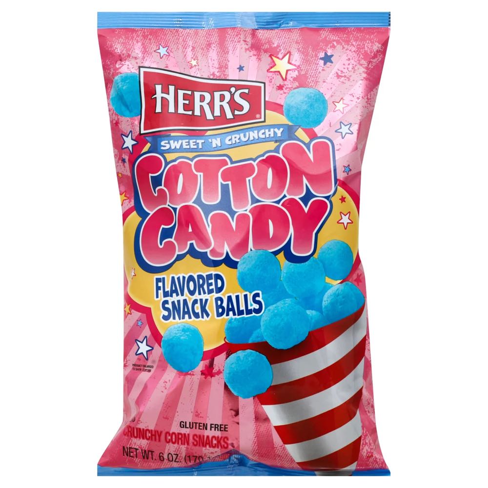 Herr’s Sweet & Crunchy Cotton Candy
