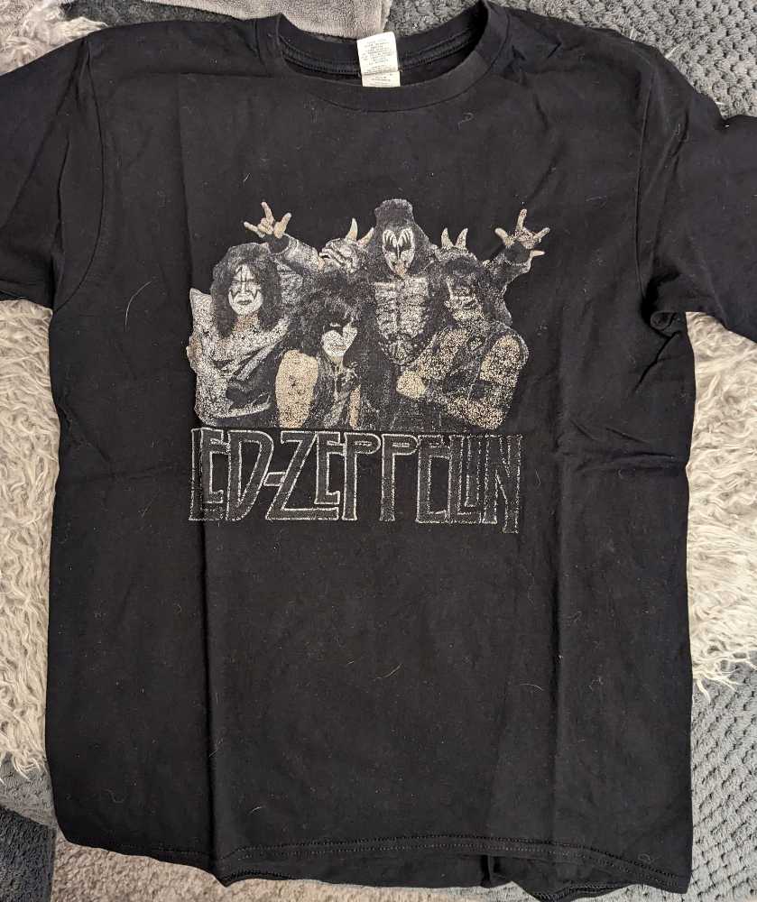 Led Zeppelin - Kiss Band - Shirt