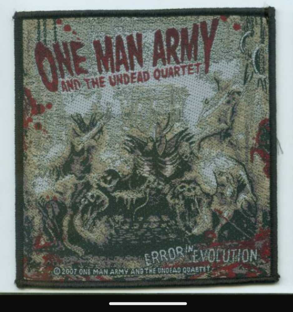 One Man Army - Error In Evolution