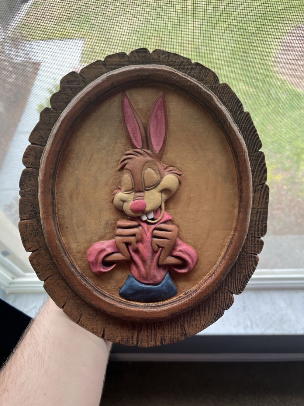 Splash Mountain Disneyland Br’er Rabbit Wooden Frame Replica Sign (Satisfactual Sign Co)