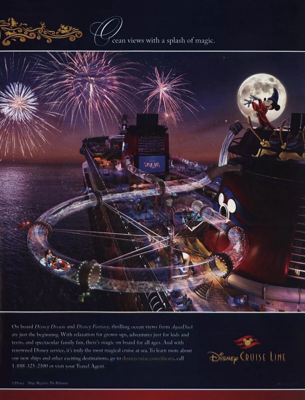 Disney Cruise Line 2013 Promotional Advertisement