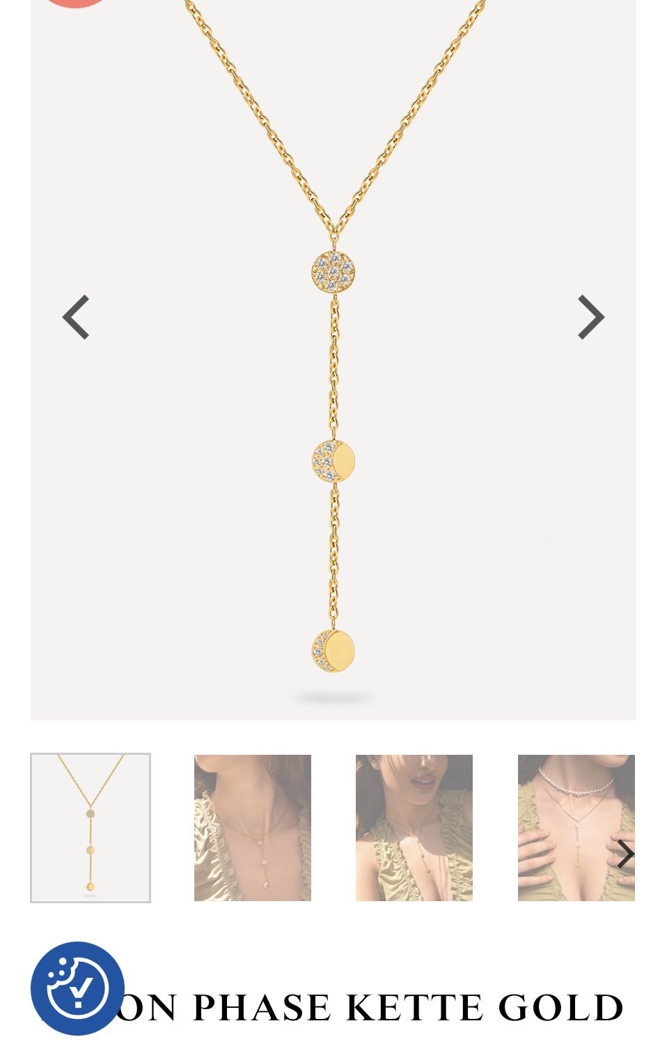 Moon Phase Kette