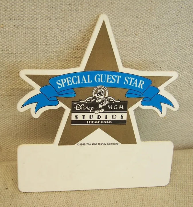 MGM Studios Special Guest 1989 Button