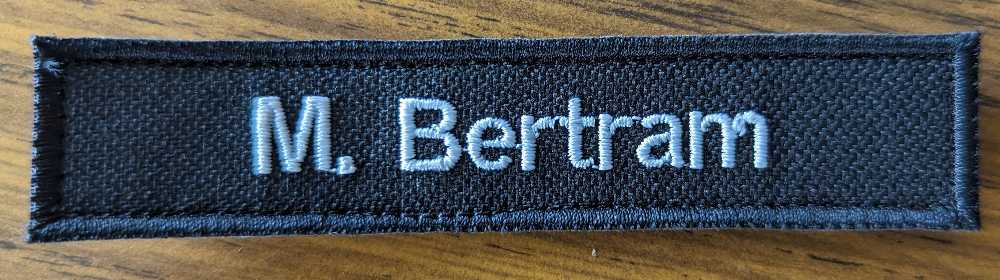 M. Bertram - Name