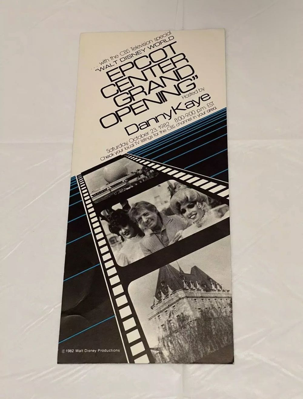 EPCOT Center Grand Opening Special 1982 Brochure