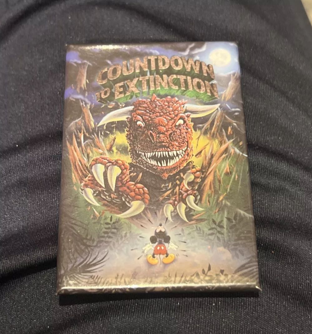 Countdown To Extinction Animal Kingdom Button
