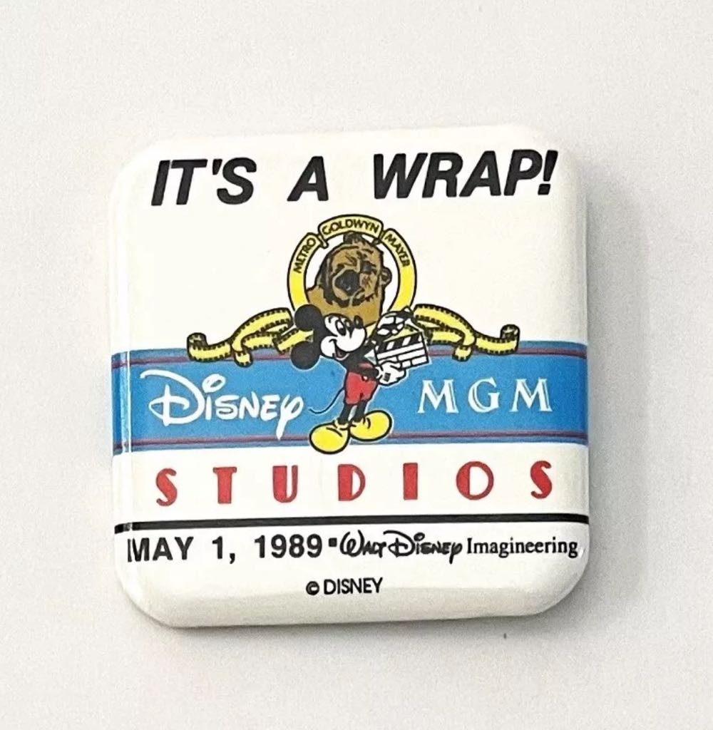MGM Studios WDI Opening Date Button