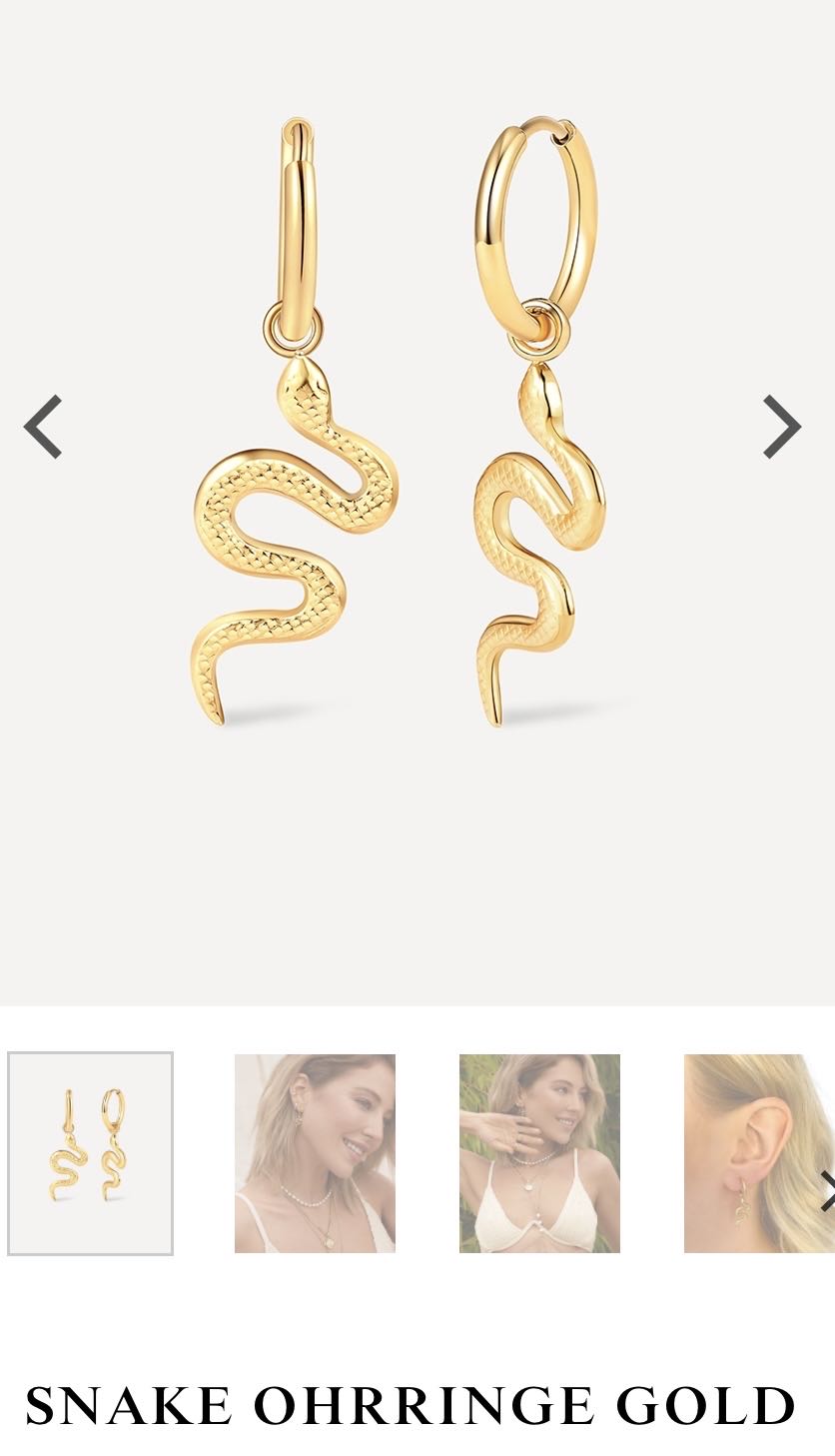 Snake Ohrringe