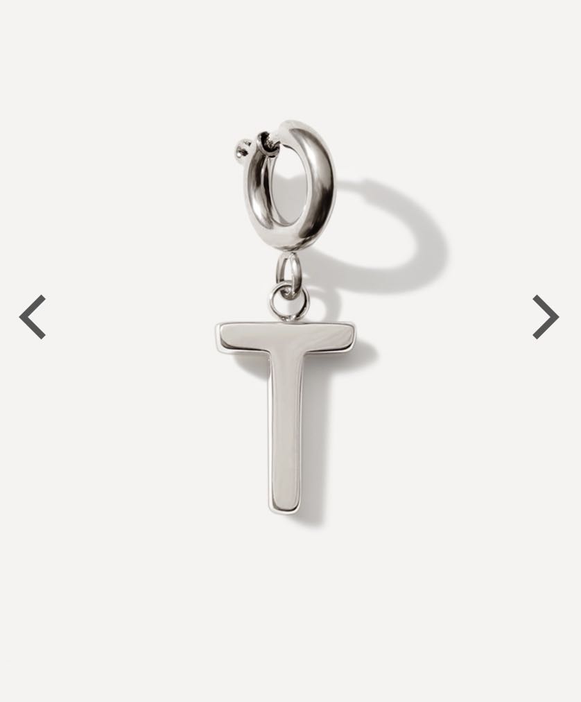 Classic Letter T Pendant