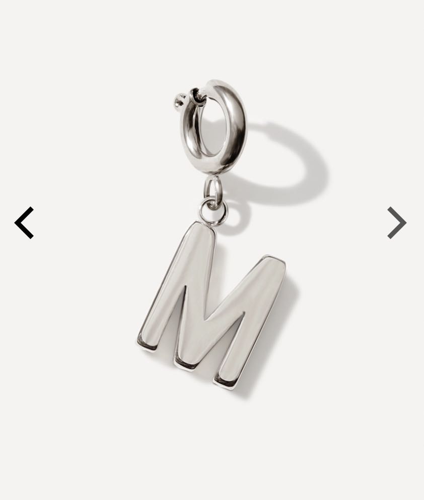 Classic Letter M Pendant