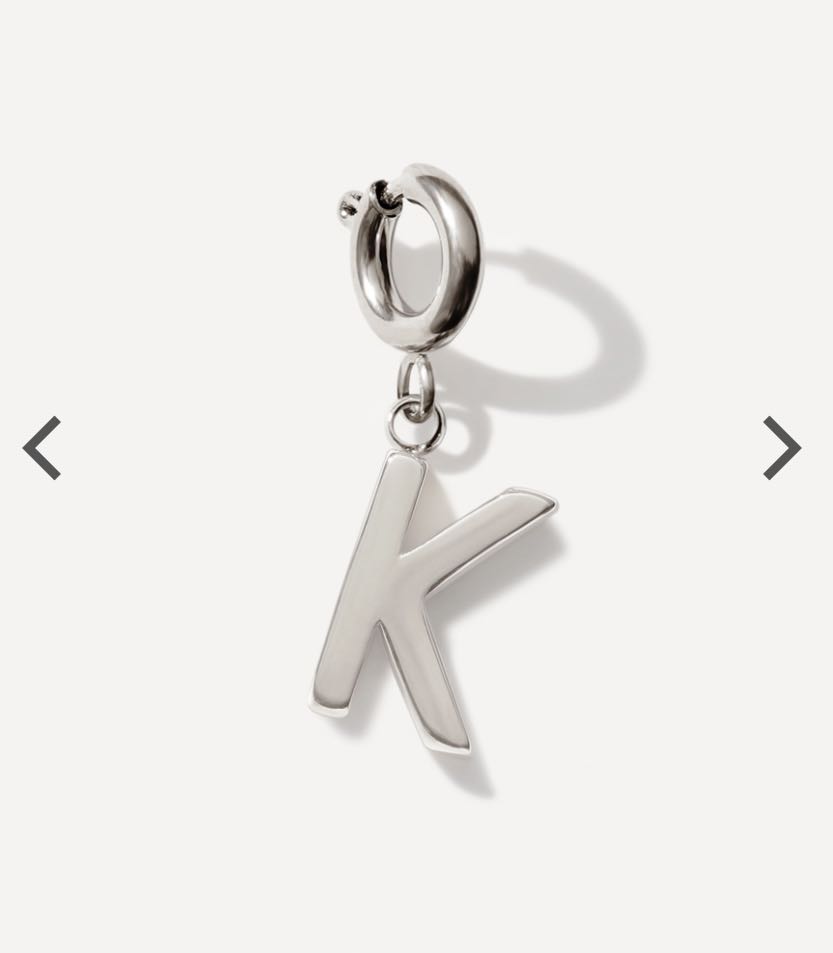 Classic Letter K Pendant