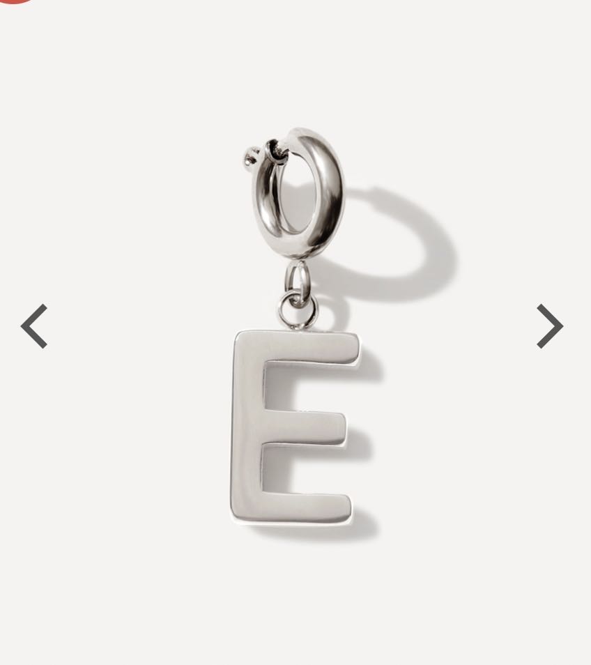 Classic Letter E Pendant
