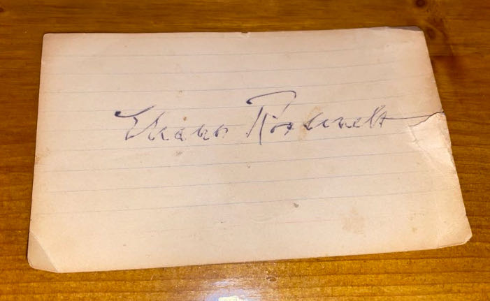 Eleanor Roosevelt’s Signature