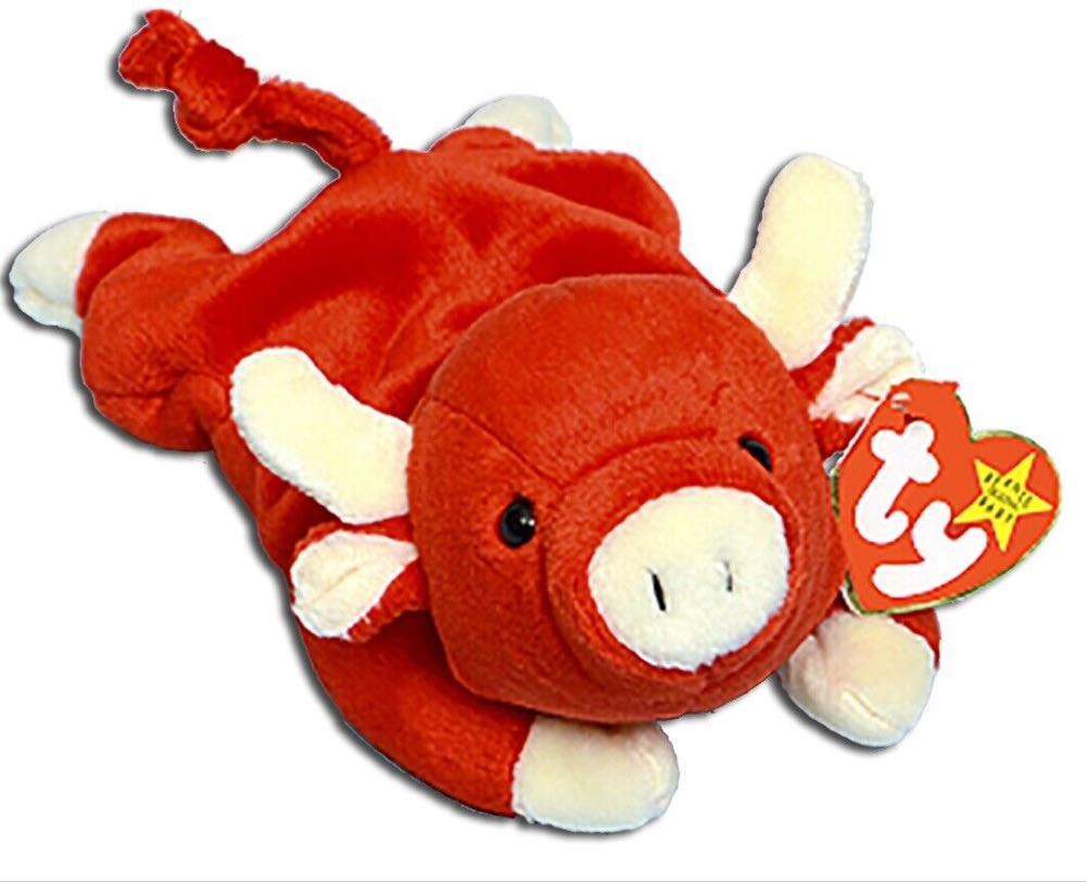 Beanie Baby ‘Snort’ the Bull