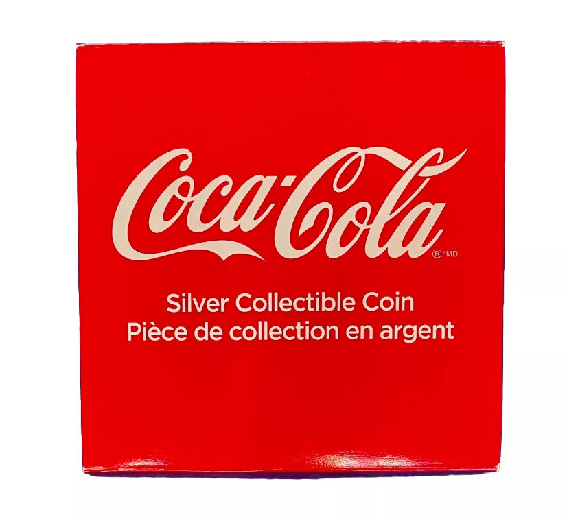 Coca-Cola: 2018 6g Pure Silver Bottle Cap Coin