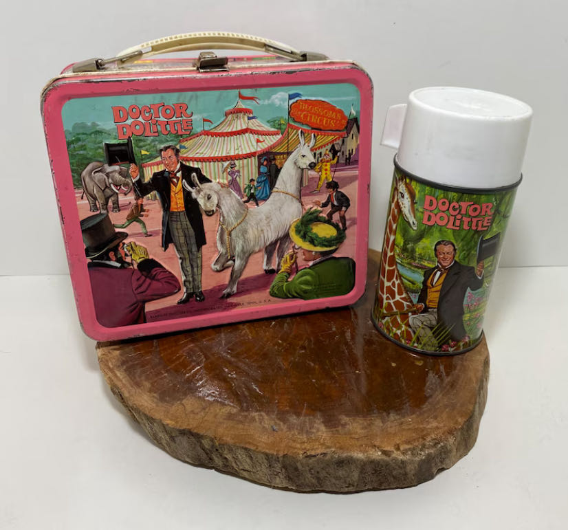 1967 Doctor Dolittle Lunchbox & Thermos