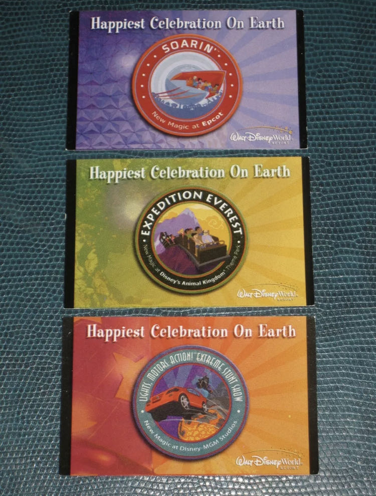Walt Disney World Park Tickets (2005)