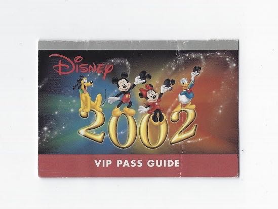 Walt Disney World Park Ticket Holder (2002)