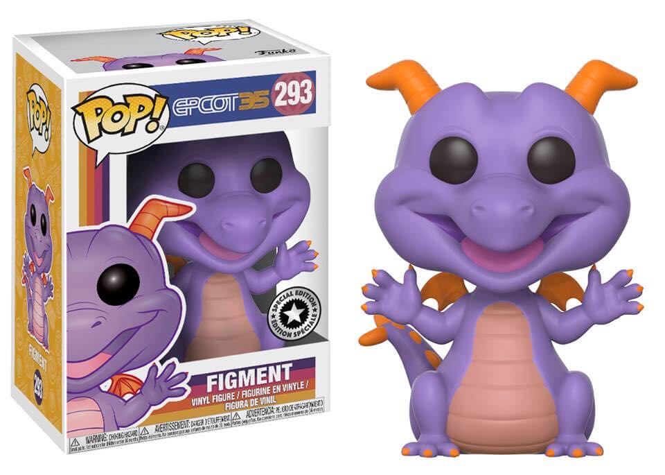 EPCOT 35th Anniversary Figment Funko Pop (2017)