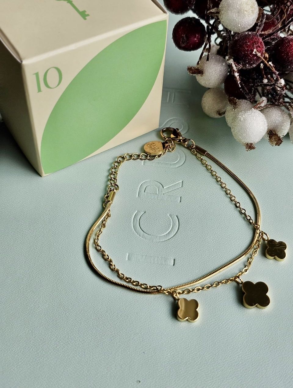 AK25 Klee Doppelarmband