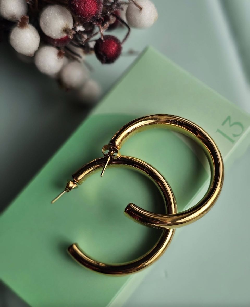 AK25 Creolen Ohrstecker