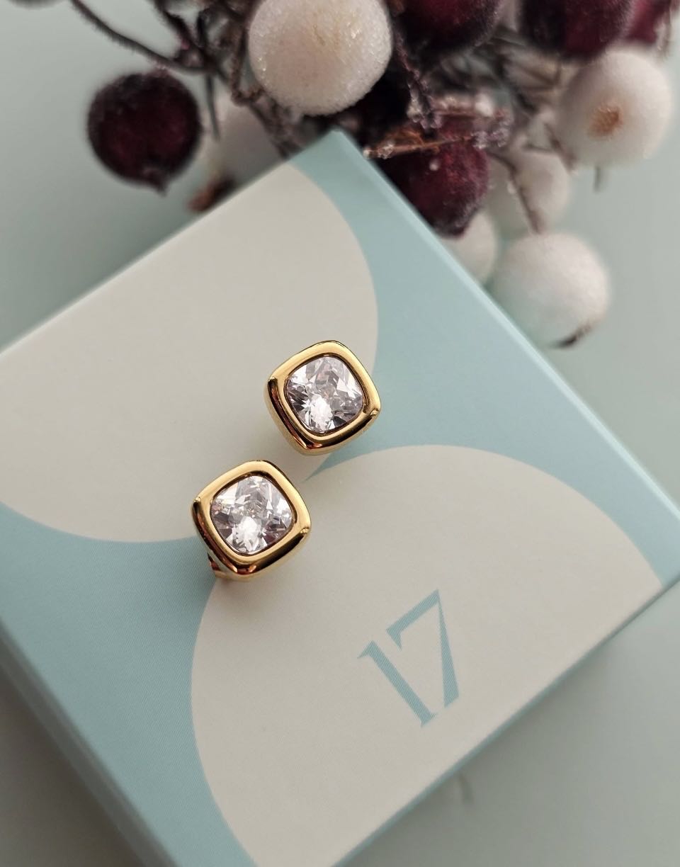 AK25 Kristall 1 Ohrstecker