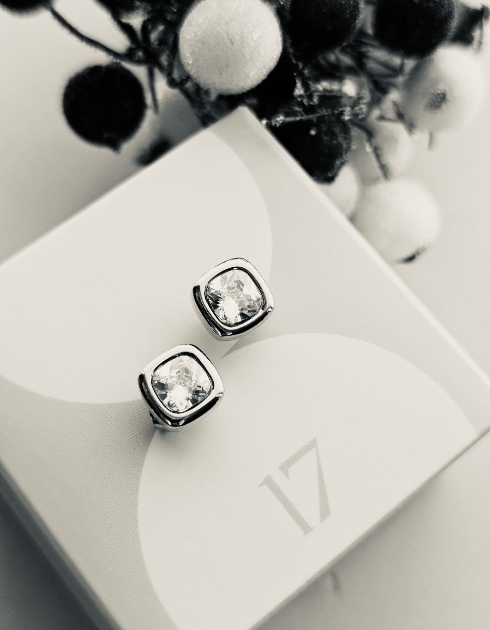 AK25 Kristall 1 Ohrstecker