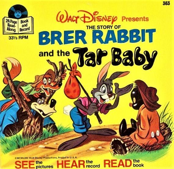 Song Of The South Br’er Rabbit And The Tar Baby Book (Tape Version)