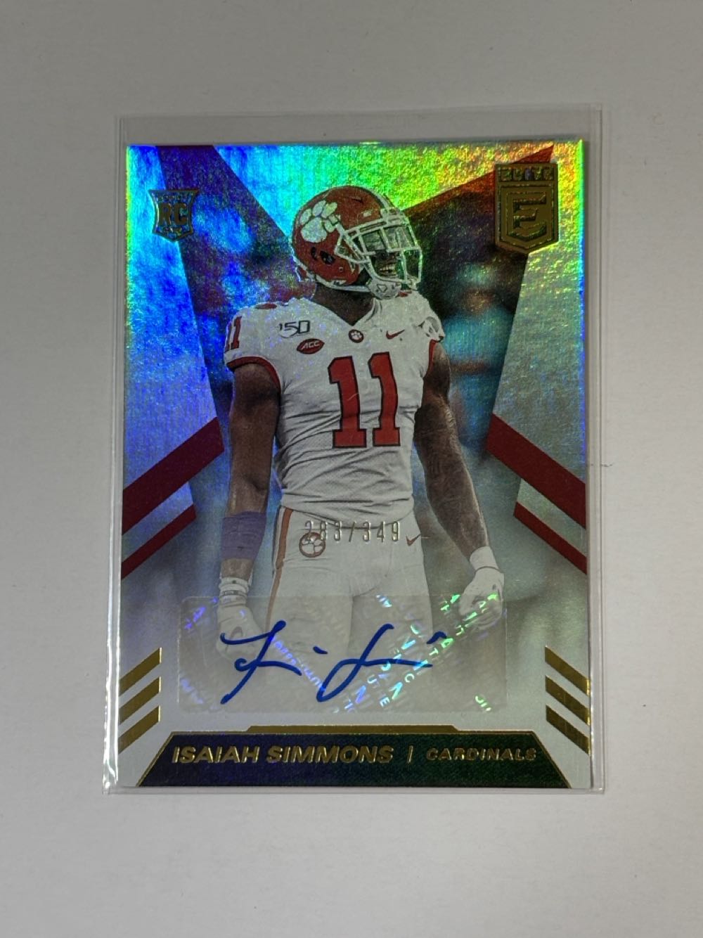Isaiah Simmons Rookie Auto