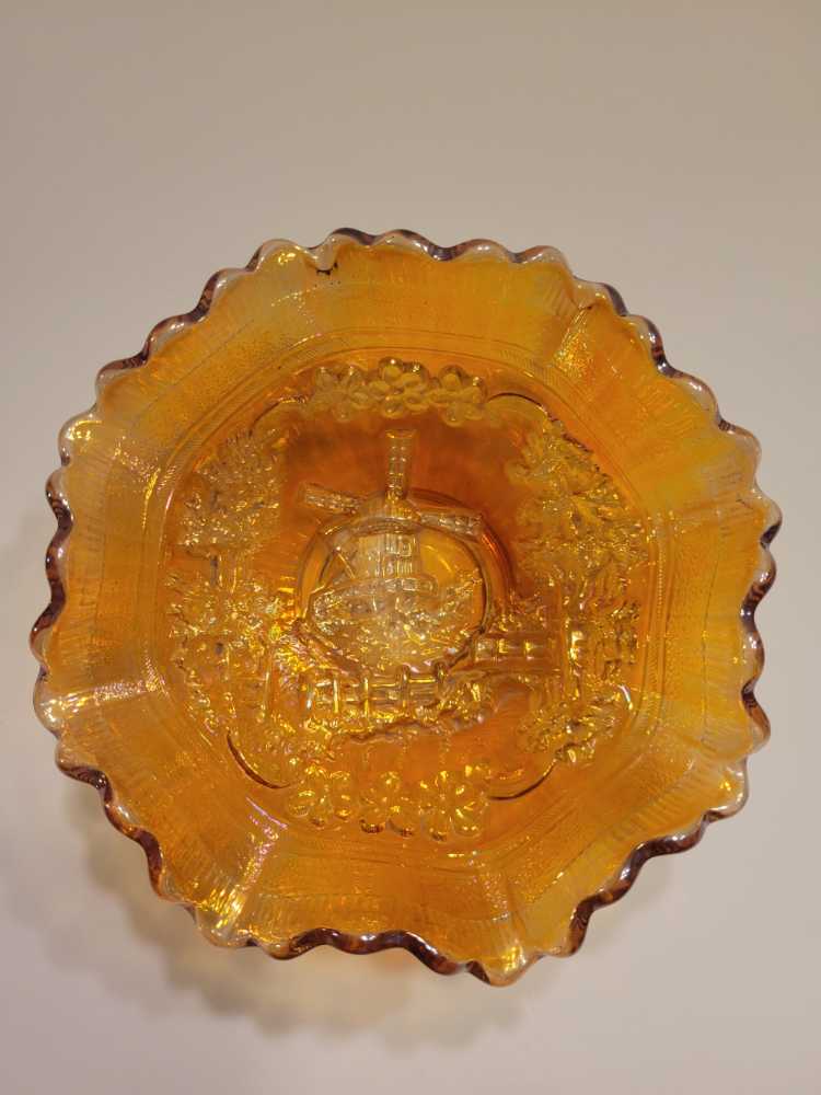 Windmill Ruffled Edge Berry Bowl