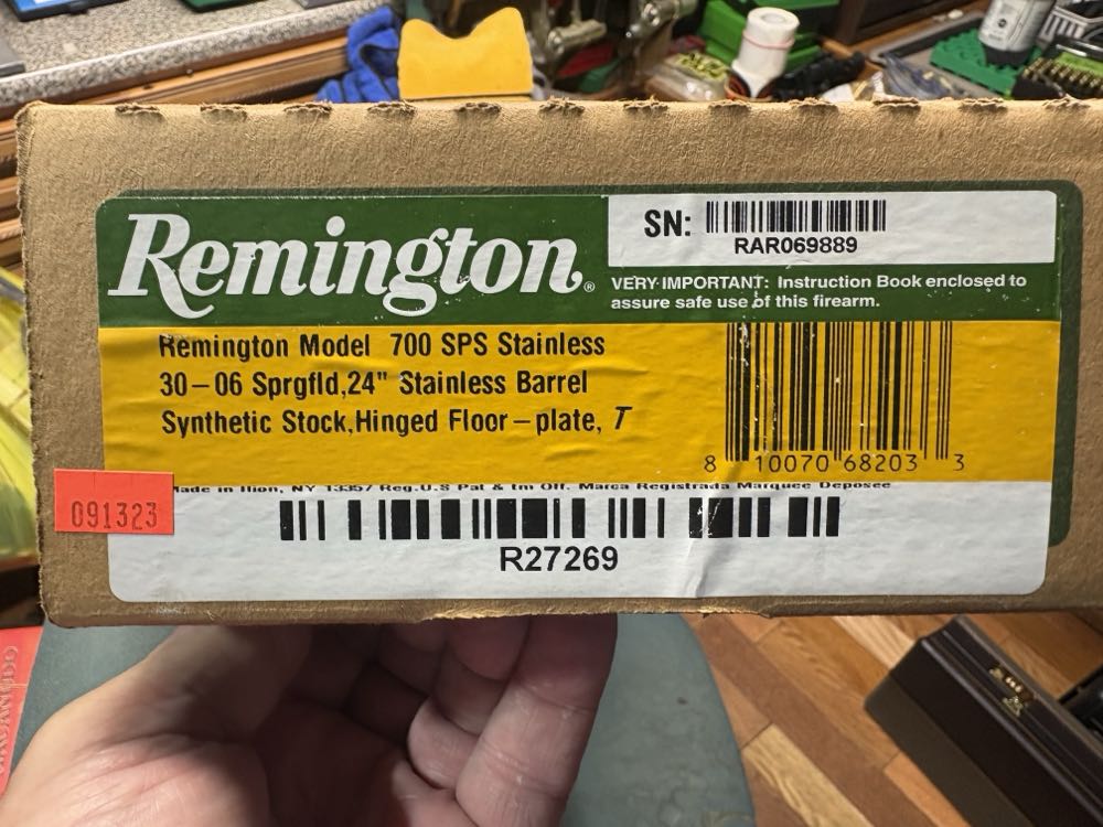 Remington 700 3006 Maple