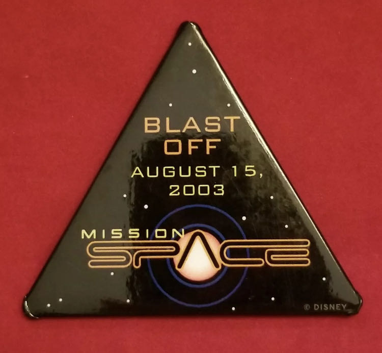 Mission: SPACE Opening Day Cast Button