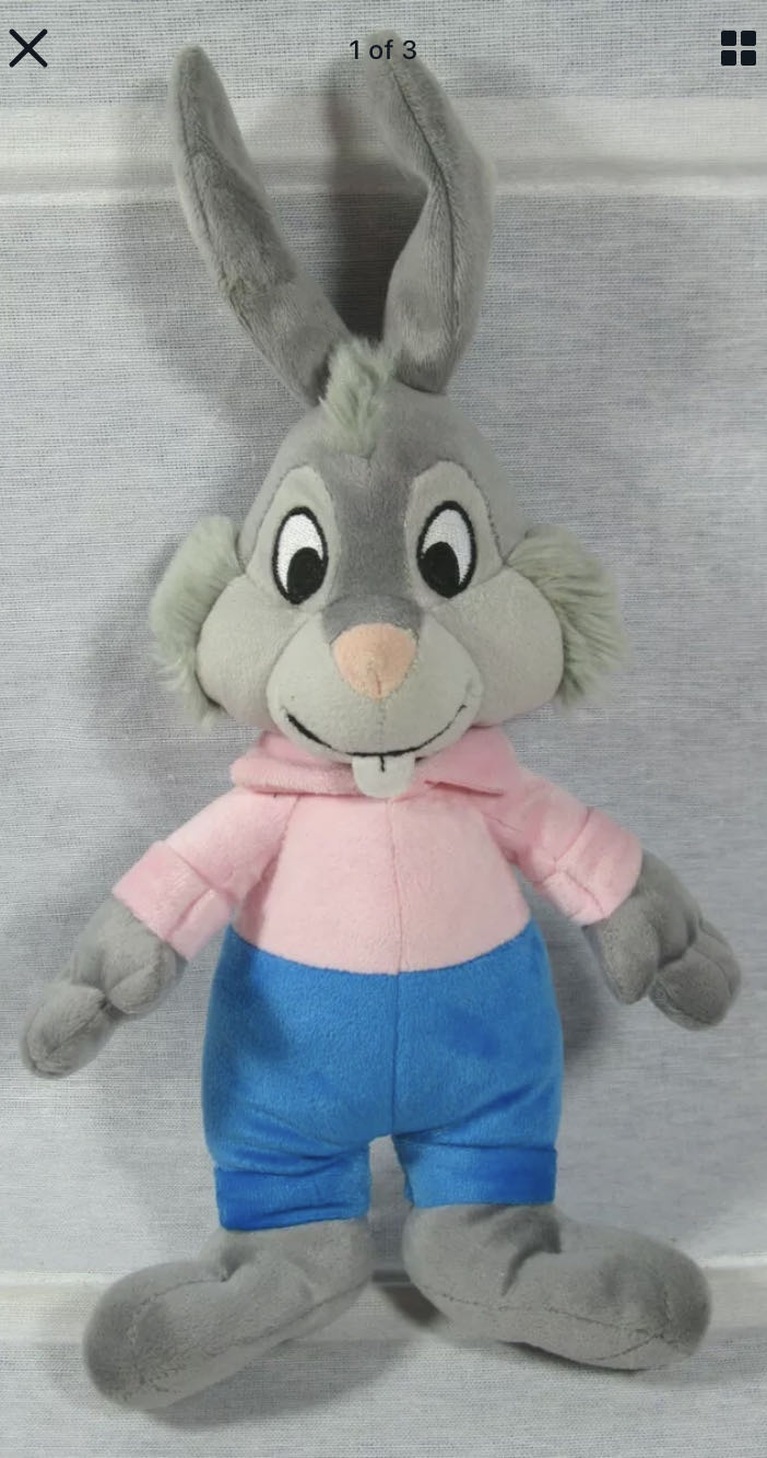 Splash Mountain Br’er Rabbit Plush (80’s-90’s)