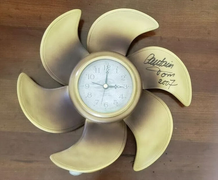 Disney Cruise Line Propeller Clock (1990s-2000s)