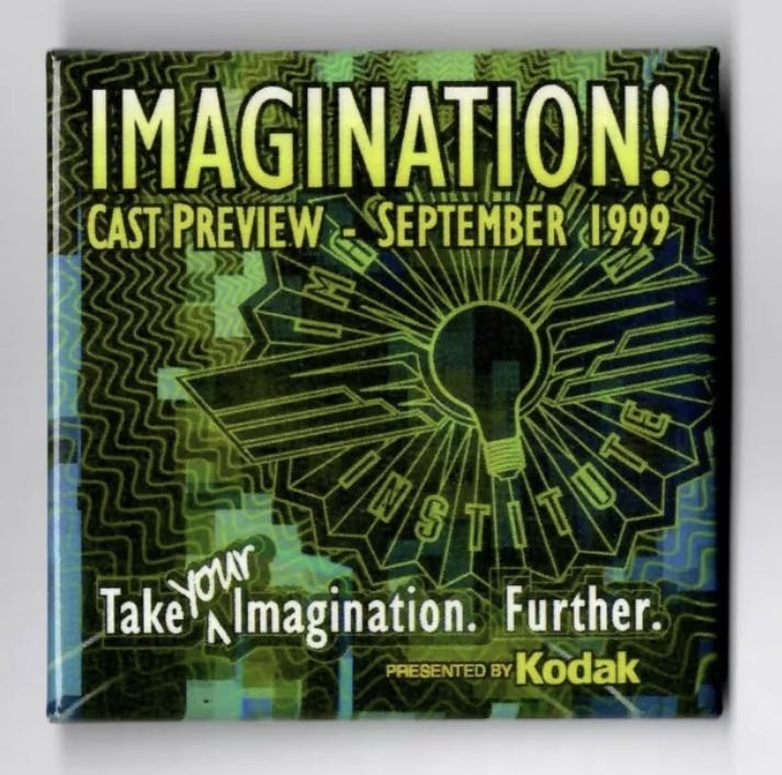Journey Into Your Imagination Cast Preview Button (1999)