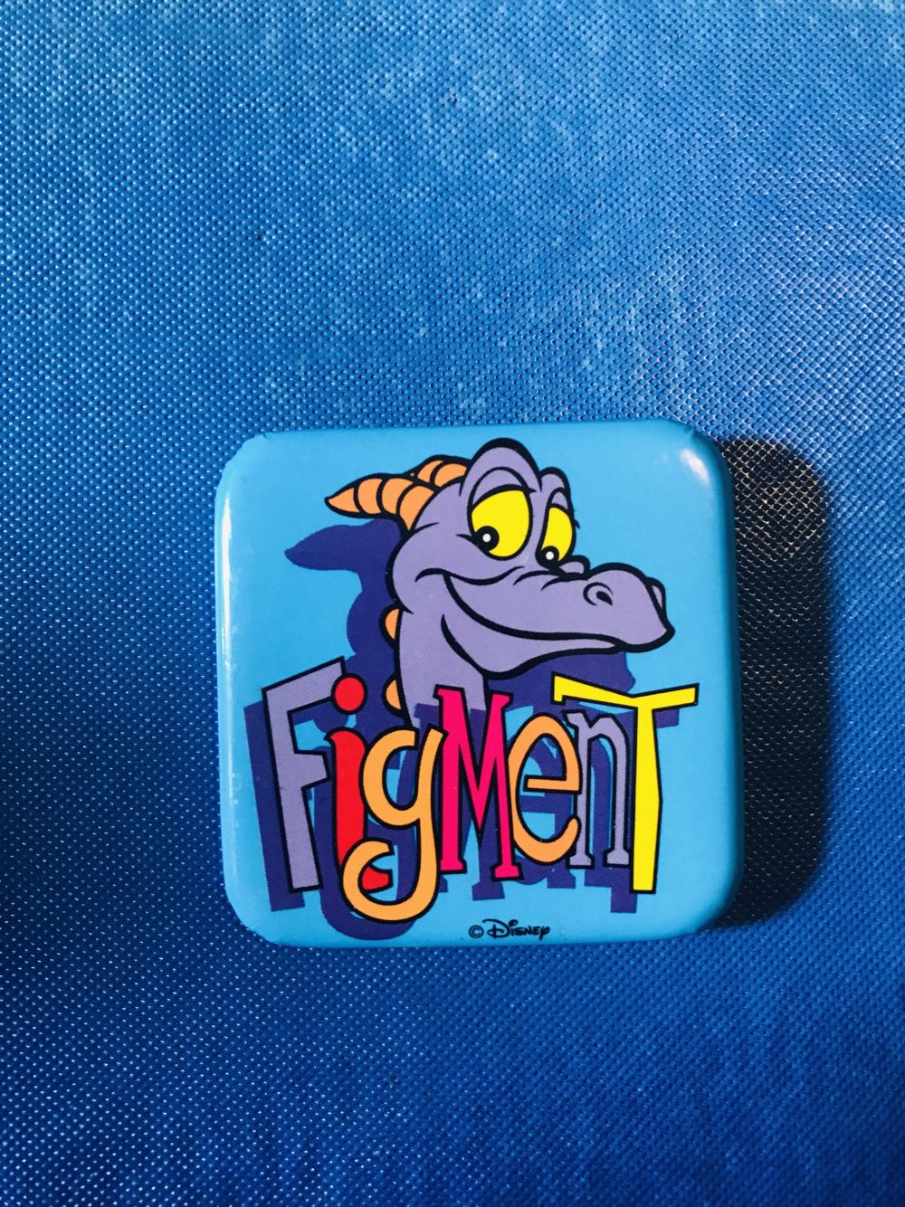 EPCOT Center Figment Button Square