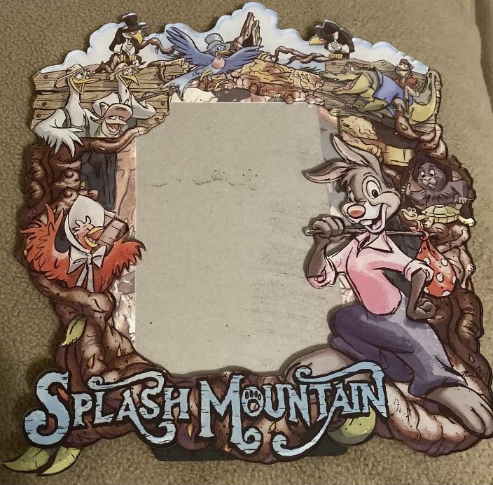 Splash Mountain Flat Art Photo Frame